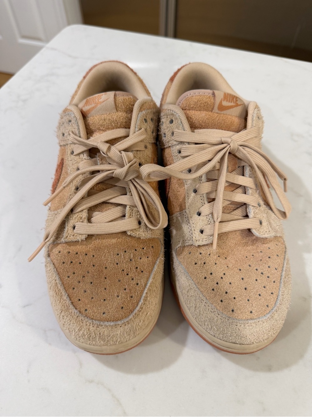 Women's Nike Dunk Low Shimmer/Burnt Sunrise (HF5075 287) - 9 - Picture 8 of 8